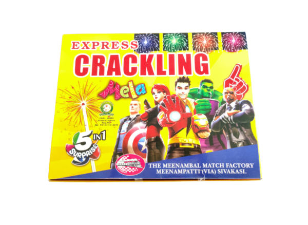 10'S 5 IN 1 DLX MEGA CRACKLING MATCHES