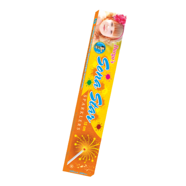 15 CM SONA STAR SPARKLERS