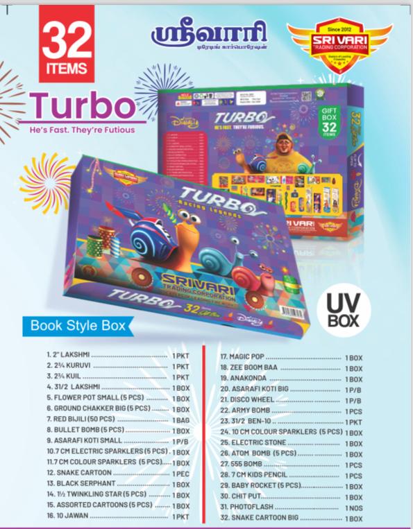 TURBO - 32 ITEMS